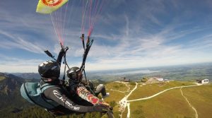 Tandemfliegen Chiemsee Chiemgau Hochfelln Gipfelhaus